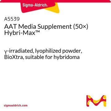 AAT Media Supplement (50×) Hybri-Max&#8482; &#947;-irradiated, lyophilized powder, BioXtra, suitable for hybridoma