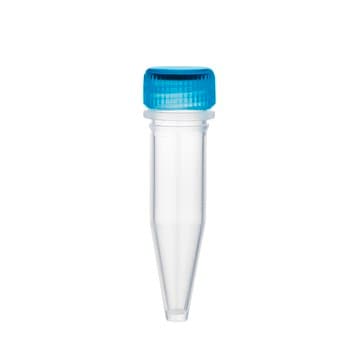 MTC&#8482; Bio ClearSeal&#8482; Screw Cap Microtubes capacity 0.5&#160;mL, sterile, cap, natural, conical bottom, pack of 1000&#160;ea (20 x bags 50 ea)