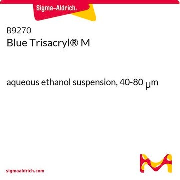 Blue Trisacryl&#174; M aqueous ethanol suspension, 40-80&#160;&#956;m