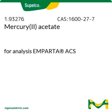 Mercury(II) acetate for analysis EMPARTA&#174; ACS