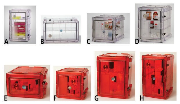 Scienceware&#174; Secador&#174; desiccator cabinet model 4.0, horizontal profile, clear