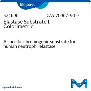 Elastase Substrate I, Colorimetric A specific chromogenic substrate for human neutrophil elastase.