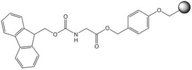 Fmoc-Gly-Wang resin (100-200 mesh) Novabiochem&#174;