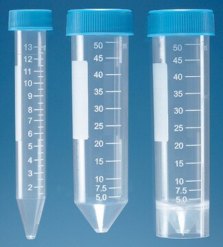 BRAND&#174; PP graduated centrifuge tube, screw cap volume 50&#160;mL, suitable for PFAS testing, without base, non-sterile