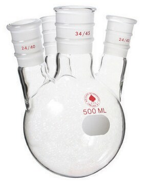 Ace four-neck round-bottom flask capacity 500&#160;mL