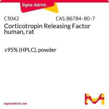 Corticotropin Releasing Factor human, rat &#8805;95% (HPLC), powder