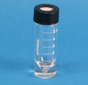 Vials, screw top V-Vials&#174; with open-top cap volume 3&#160;mL, 20-400 thread, diam. × H 20&#160;mm × 50&#160;mm