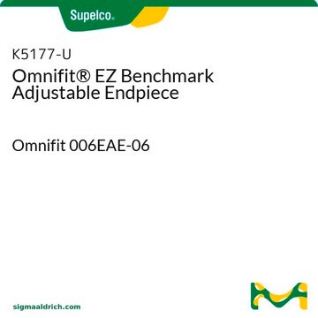 Omnifit&#174; EZ Benchmark Adjustable Endpiece Omnifit 006EAE-06