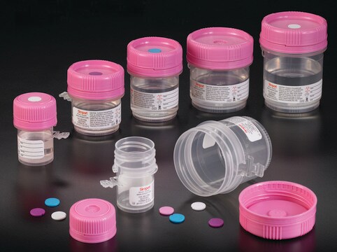 HistoTainer&#8482; II prefilled specimen containers M961, volume 90&#160;mL