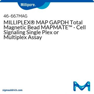 MILLIPLEX&#174; MAP GAPDH Total Magnetic Bead MAPMATE&#8482; - Cell Signaling Single Plex or Multiplex Assay