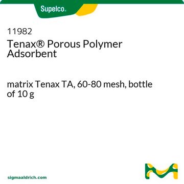 Tenax&#174;多孔質ポリマー吸着剤 matrix Tenax TA, 60-80&#160;mesh, bottle of 10&#160;g