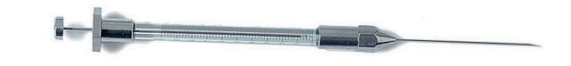 Valco&#174; Precision Sampling Syringe, Series A, Removable needle volume 500&#160;&#956;L, bevel tip stainless steel needle (point style 2), needle L × O.D. × I.D. 2.25&#160;in. × 0.029&#160;in. × 0.012&#160;in.