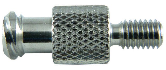 Luer-to-Threaded UTS connector Micro-Mate&#174; female Luer to 10-32 standard thread, 316 stainless steel