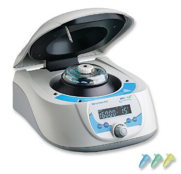 MC-12&#8482; High Speed Microcentrifuge with rotor for 12 x 1.5/2.0 mL tubes AC/DC input 230 V AC, EuroPlug