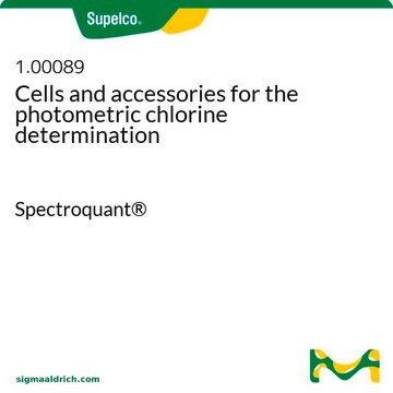 Cells and accessories for the photometric chlorine determination Spectroquant&#174;