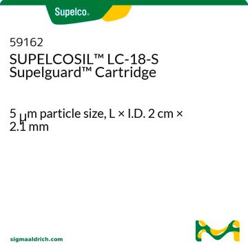 SUPELCOSIL&#8482; LC-18-S Supelguard Cartridge 5&#160;&#956;m particle size, L × I.D. 2&#160;cm × 2.1&#160;mm