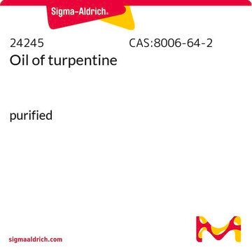 Oil of turpentine purified