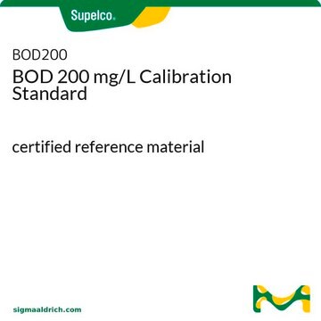 BOD 200 mg/L 校正標準液 certified reference material