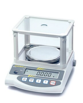 Kern EG series Toploader balances Kern EG220-3NM, weighing capacity 220&#160;g, resolution: 0.001&#160;g, linearity: ±0.002&#160;g