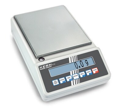 Kern 572 series precision balances Kern 572-45, weighing capacity 12000&#160;g, accuracy: 0.05&#160;g, precision: ±0.15&#160;g