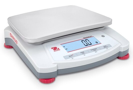 Ohaus&#174; Navigator&#174; Portable Balance Model NVT4201, weighing capacity 4200&#160;g, resolution: 0.1&#160;g, AC/DC input 230 V, universal plug set