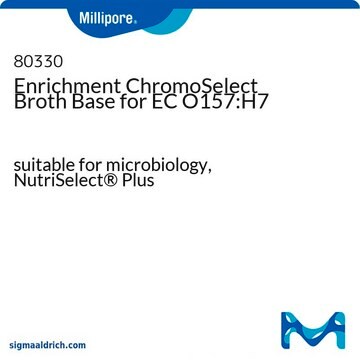 Enrichment ChromoSelect Broth Base for EC O157:H7 NutriSelect&#174; Plus, suitable for microbiology