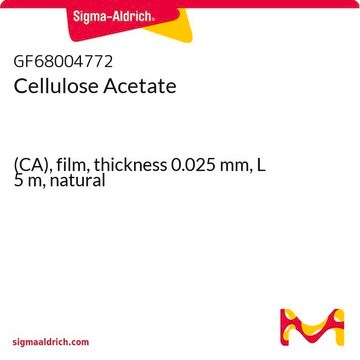 Cellulose Acetate (CA), film, thickness 0.025&#160;mm, L 5&#160;m, natural