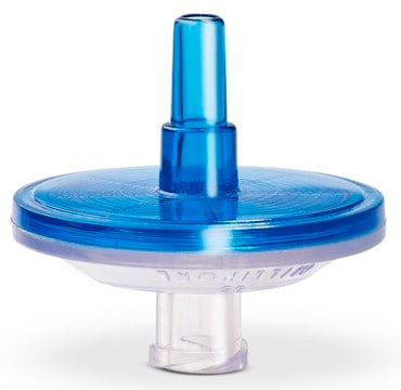 Millex&#8482; MCE syringe filter pore size 0.22&#160;&#956;m, diam. 25&#160;mm, sterile, hydrophilic, vented