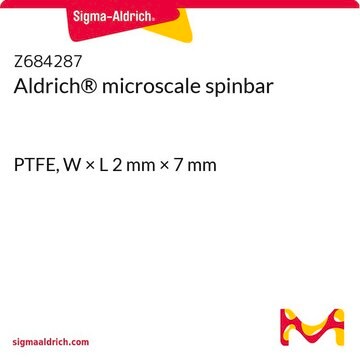 Aldrich&#174; microscale spinbar PTFE, W × L 2&#160;mm × 7&#160;mm