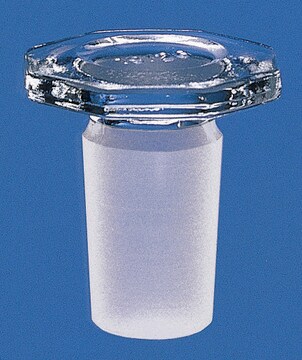 BRAND&#174; conical joint stopper, borosilicate glass joint: ST/NS 14/23, solid