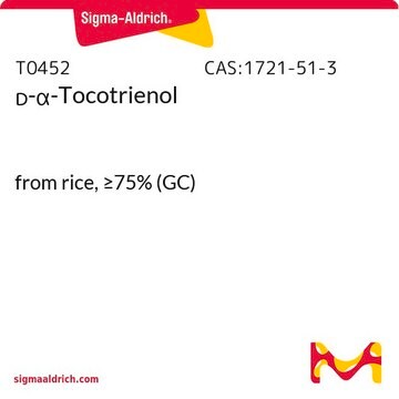 D-&#945;-Tocotrienol from rice, &#8805;75% (GC)