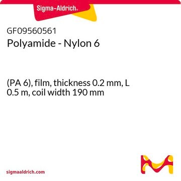 Polyamide - Nylon 6 (PA 6), film, thickness 0.2&#160;mm, L 0.5&#160;m, coil width 190&#160;mm