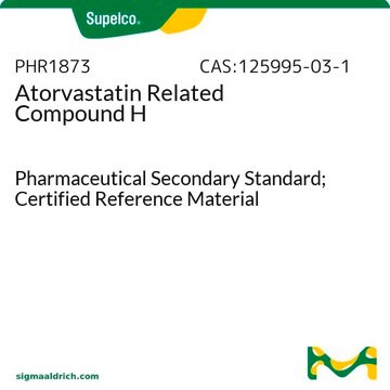 Atorvastatin Related Compound H Pharmaceutical Secondary Standard; Certified Reference Material