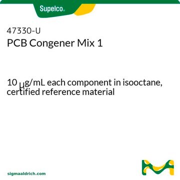 PCB Congener Mix 1 10&#160;&#956;g/mL each component in isooctane, certified reference material