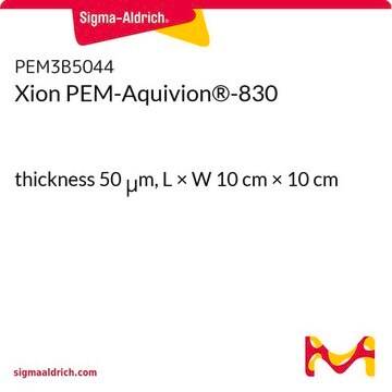 Xion PEM-Aquivion&#174;-830 thickness 50&#160;&#956;m, L × W 10&#160;cm × 10&#160;cm