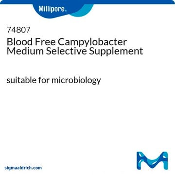 Blood Free Campylobacter Medium Selective Supplement suitable for microbiology