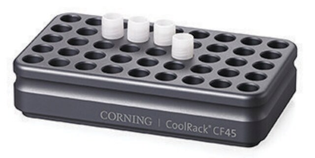 Corning&#174; CoolRack&#174; CF45, capacity 45 cryovial or FACS tubes