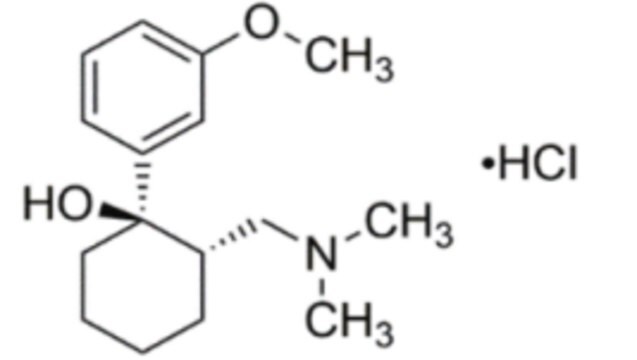 Tramadol related compound A certified reference material, pharmaceutical secondary standard