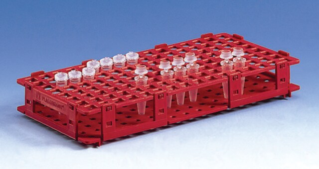 BRAND&#174; cryovial racks, PP red