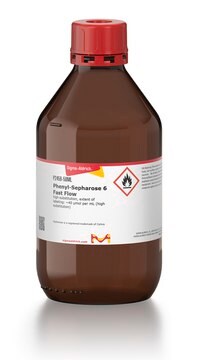 Phenyl-Sepharose 6 Fast Flow high substitution, extent of labeling: ~40&#160;&#956;mol per mL (high substitution)