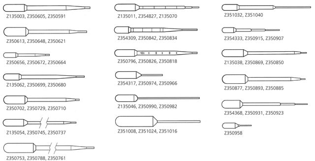 Transfer pipette, polyethylene fine tip standard, bulb draw 3.3&#160;mL, sterile