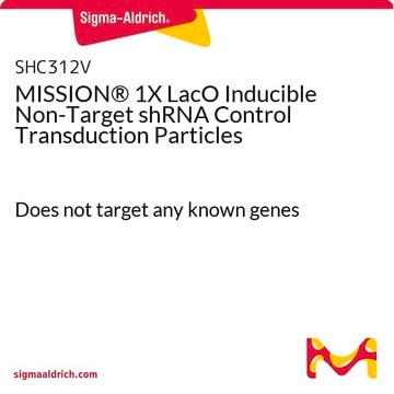 MISSION&#174; 1X LacO Inducible Non-Target shRNA Control Transduction Particles Does not target any known genes