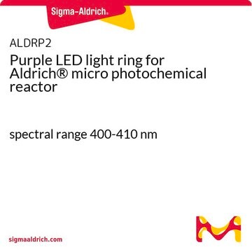 Purple LED light ring for Aldrich&#174; micro photochemical reactor spectral range 400-410 nm