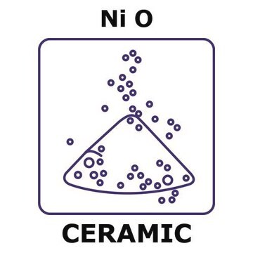 Nickel oxide powder, max. particle size 1700 micron, weight 25&#160;g, min. particle size 850 micron