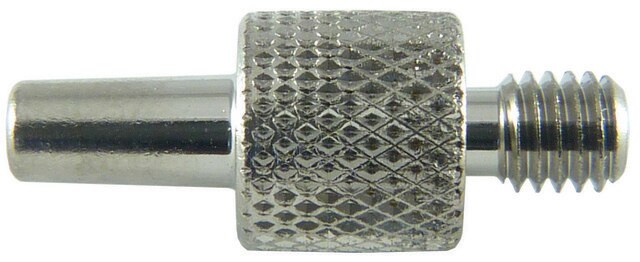 1-way threaded end adapter (UTS) ML to 10-32 standard thread (plated brass)