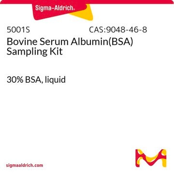 Bovine Serum Albumin(BSA) Sampling Kit 30% BSA, liquid