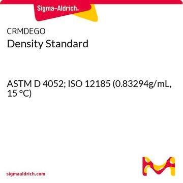 Density Standard ASTM D 4052; ISO 12185 (0.83294g/mL, 15 °C)