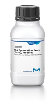 AEA Sporulation Broth (Base), modified NutriSelect&#174; Plus, suitable for microbiology