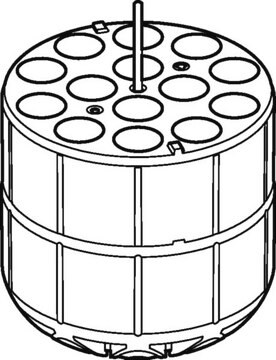 Adapter for Eppendorf&#174; S-4-104 Rotor capacity, 14 x 15 mL conical tubes, pack of 2