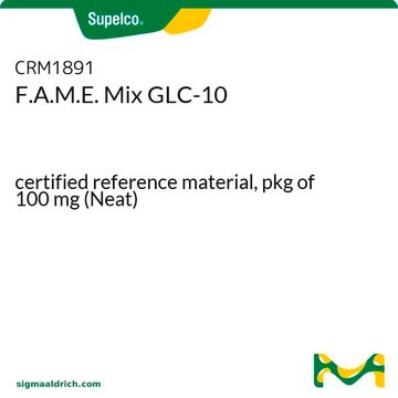 F.A.M.E. Mix GLC-10 certified reference material, pkg of 100&#160;mg (Neat)